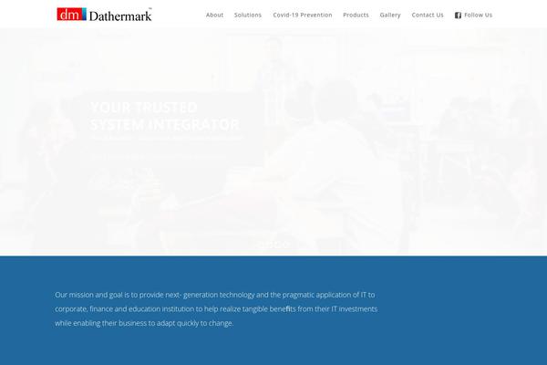 Jupiter Child theme site design template sample