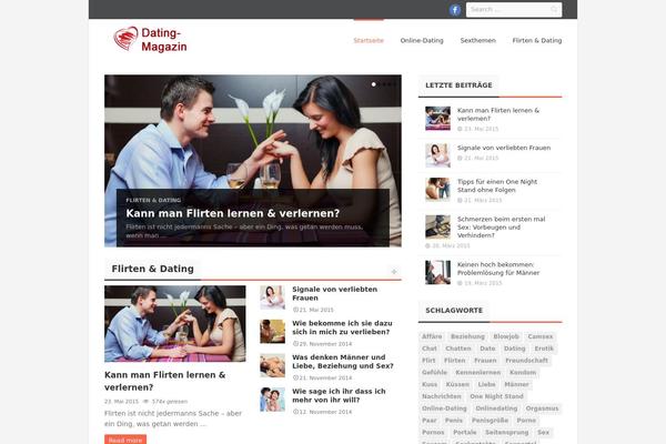 Manshet theme site design template sample