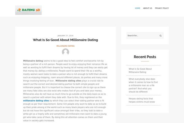 MorningTime Lite theme site design template sample
