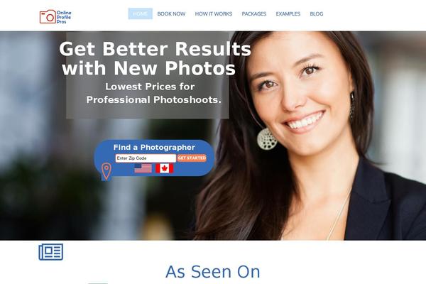 Zero theme site design template sample