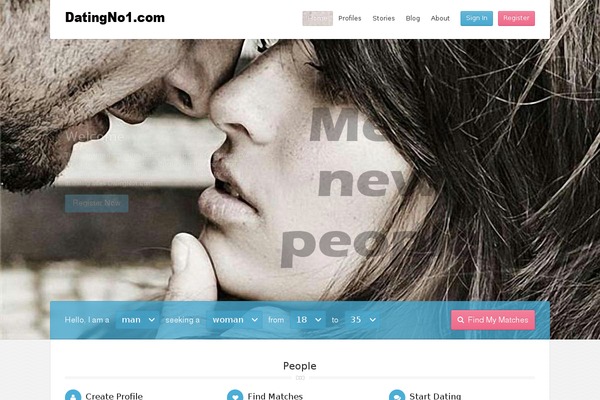 LoveStory theme site design template sample