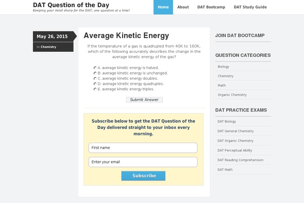 Skeptical theme site design template sample