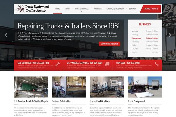 CarPress theme site design template sample