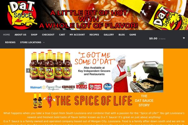 Storefront theme site design template sample