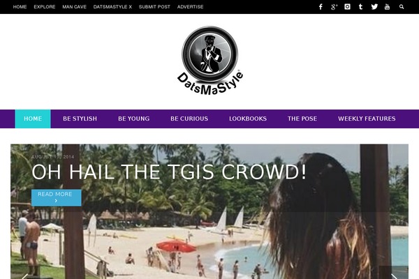 PRESSO theme site design template sample