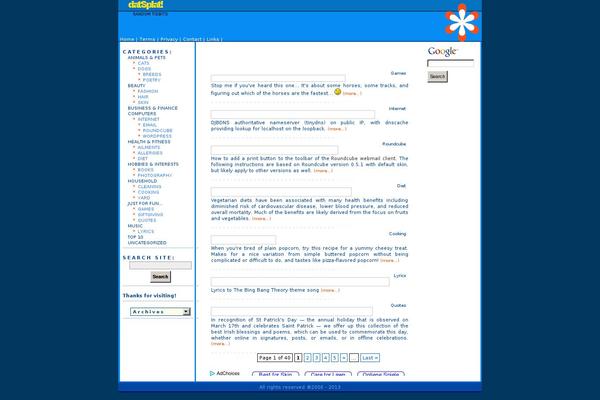 Site using TTF Titles plugin