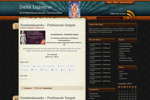 Soulvision theme site design template sample