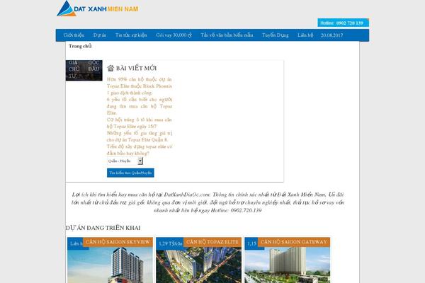 datxanhdiaoc.com site used Listivo
