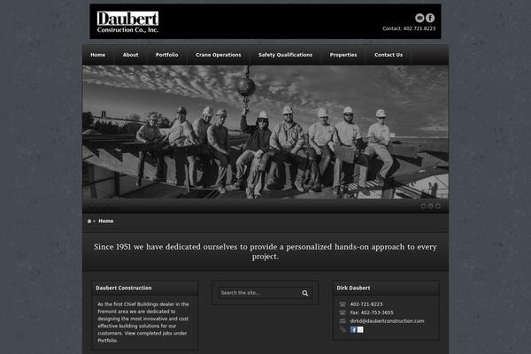 Akita theme site design template sample
