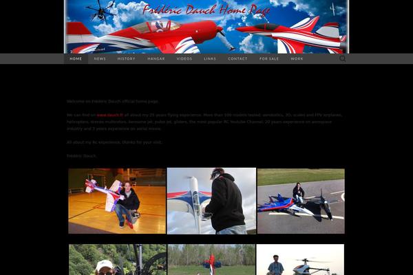 Suits theme site design template sample