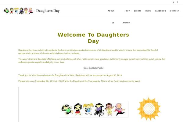 Dalton theme site design template sample
