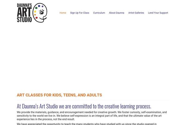 Cardinal Child theme site design template sample