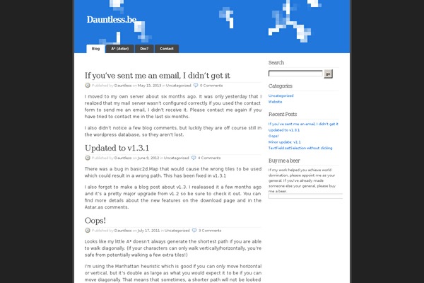 K2 theme site design template sample