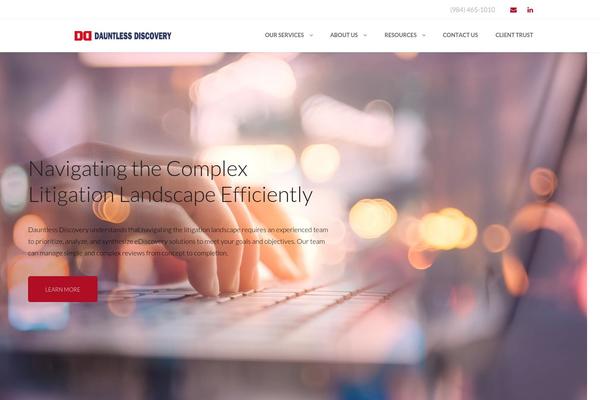 Infinite theme site design template sample