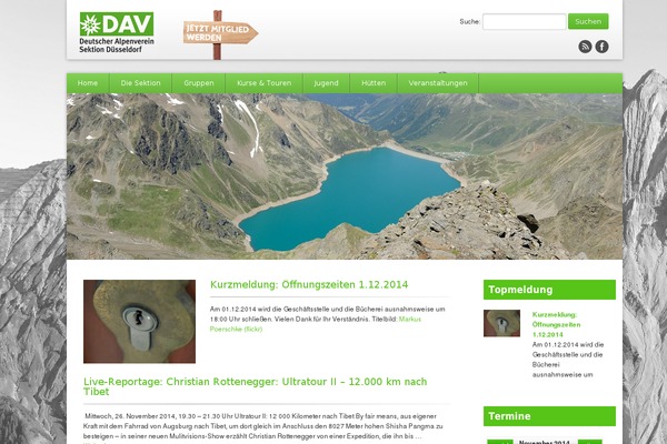 Everest theme site design template sample