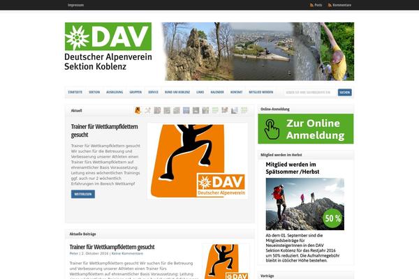 Wp-clear320 theme site design template sample