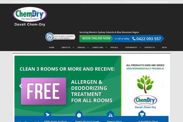 davalichemdry.com.au site used Chemdry