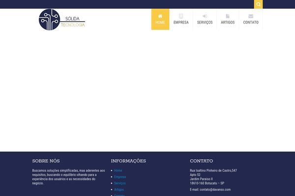 Nictitate theme site design template sample