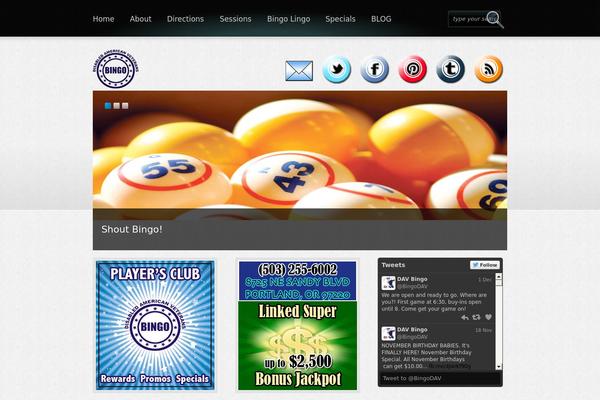 Boldy theme site design template sample