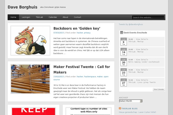 Site using CalPress Calendar plugin