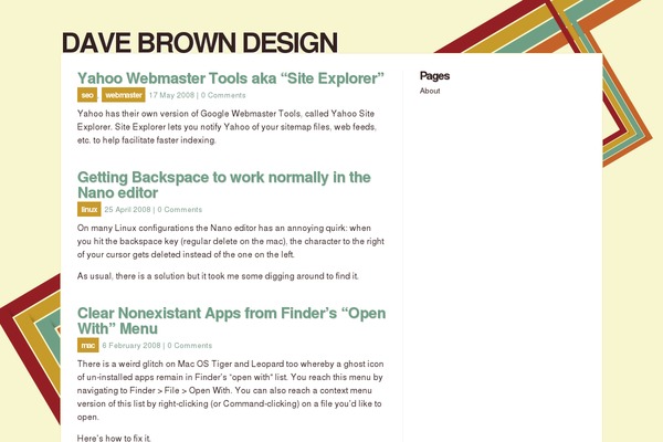 Rockstar theme site design template sample