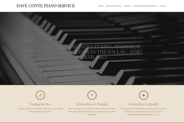 Revera theme site design template sample