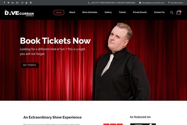 Imperio theme site design template sample