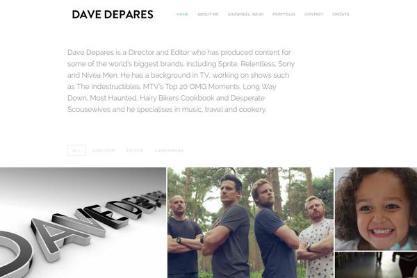 GridStack theme site design template sample