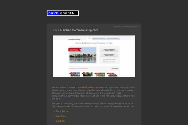 davegooden.com site used Vostok-theme