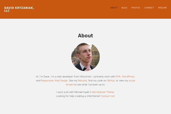 StanleyWP theme site design template sample
