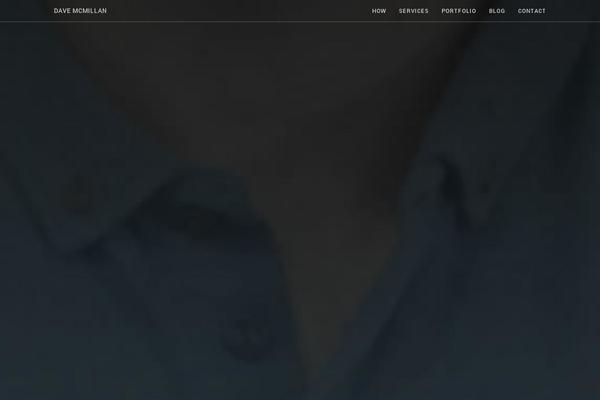 davemcmillan.net site used Davemcmillan