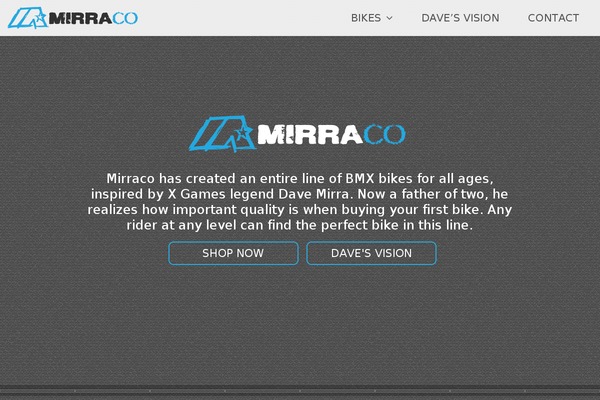 davemirrabmx.com site used Davemirra