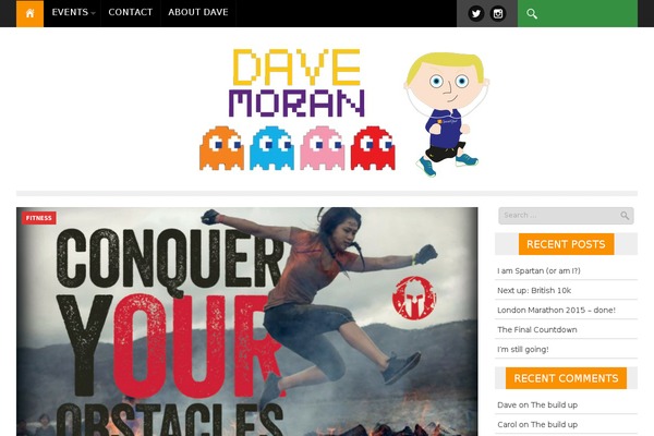 Nadia theme site design template sample