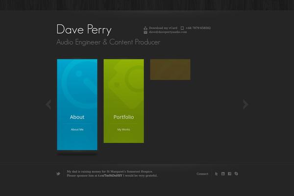 Cascade theme site design template sample