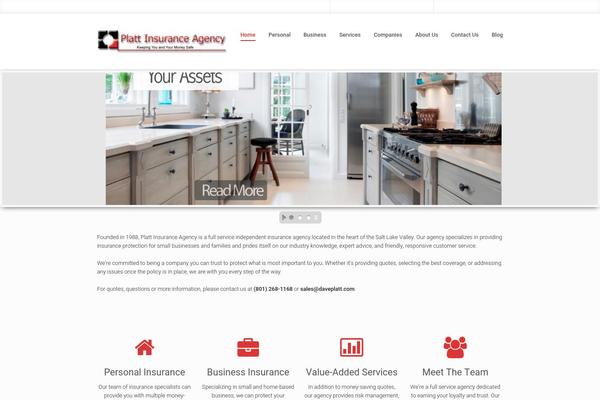 iBusiness theme site design template sample