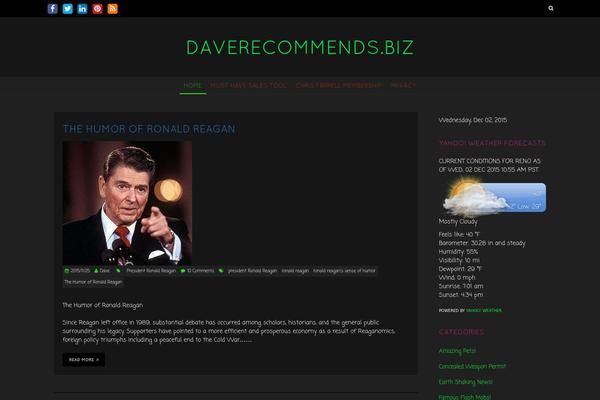 Blackoot-pro theme site design template sample
