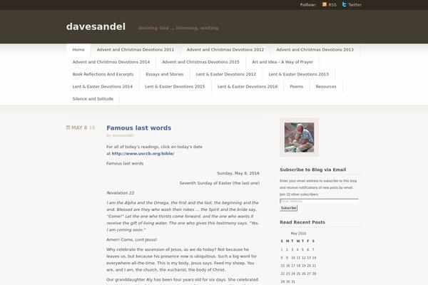 Titan theme site design template sample