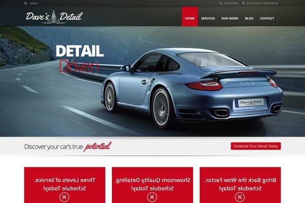 Automotive Car Dealership Business WordPress Theme theme site design template sample