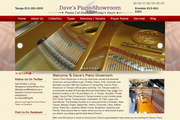 davespianoshowroom.com site used Dps