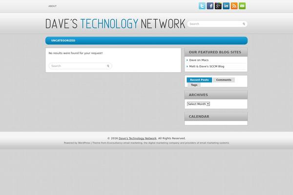 Techzine theme site design template sample
