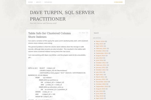 Tribune theme site design template sample