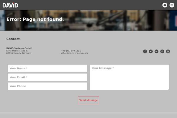 david-gmbh.de site used Dsoa-honeypot