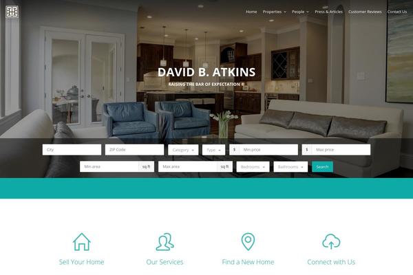 Realeswp theme site design template sample