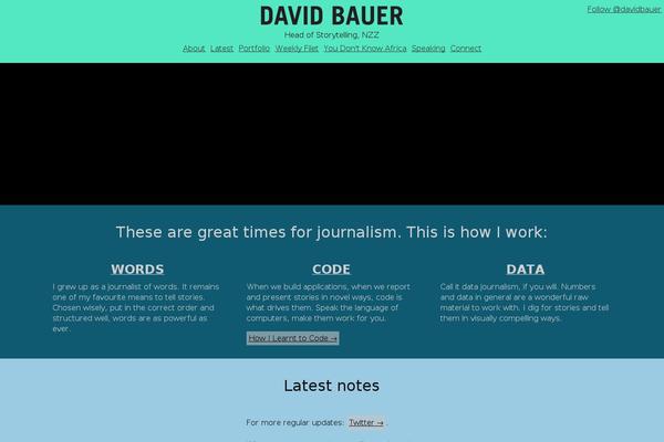 davidbauer.ch site used Db22