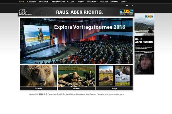 Db theme site design template sample