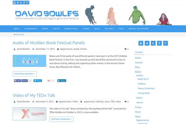 Nirvana theme site design template sample
