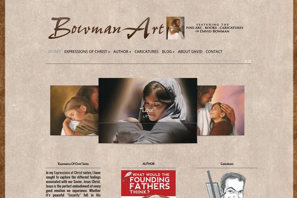 davidbowmanart.com site used Modest