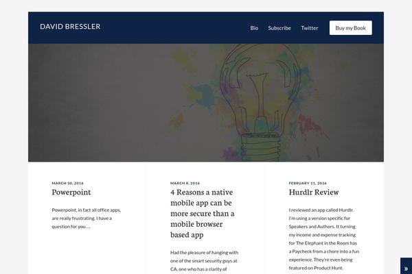 Whitespace-pro theme site design template sample