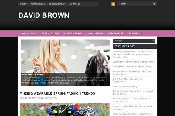 Celebritymag theme site design template sample