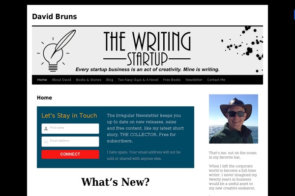 Site using Callout Bar by ContactUs plugin